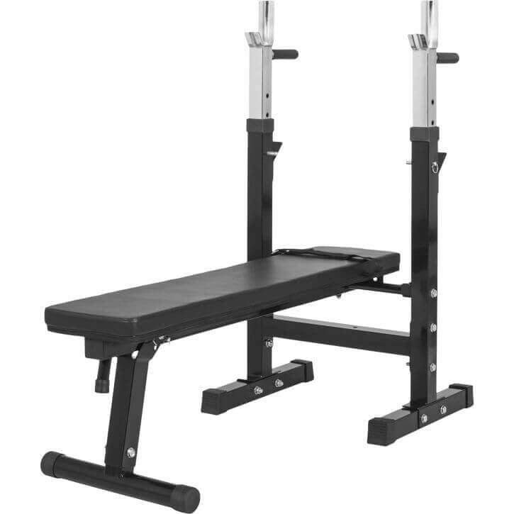 Kodujõusaali komplekt pingiga ja kangikomplektiga 100 kg