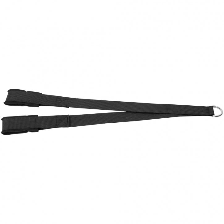 Pikk polsterdatud plokksanga käepide 108 x 4 cm, must