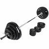 Kangikomplekt 130 kg Tri Grip raskusketastega