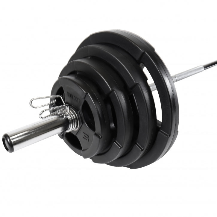 Kangikomplekt 130 kg Tri Grip raskusketastega