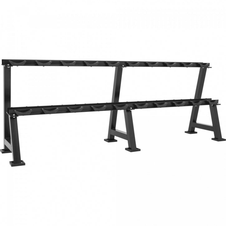 Kummikattega hantlikomplekt 325 kg hoidikuga