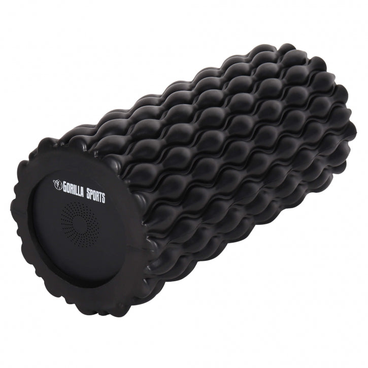 3-In-1 vibreeriv foam roller 30 x 10 cm, must
