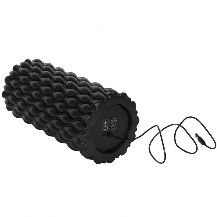 3-In-1 vibreeriv foam roller 30 x 10 cm, must