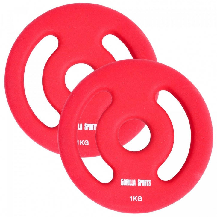 BodyPumpi raskuskettad 2 tk 1–5 kg, 30 mm