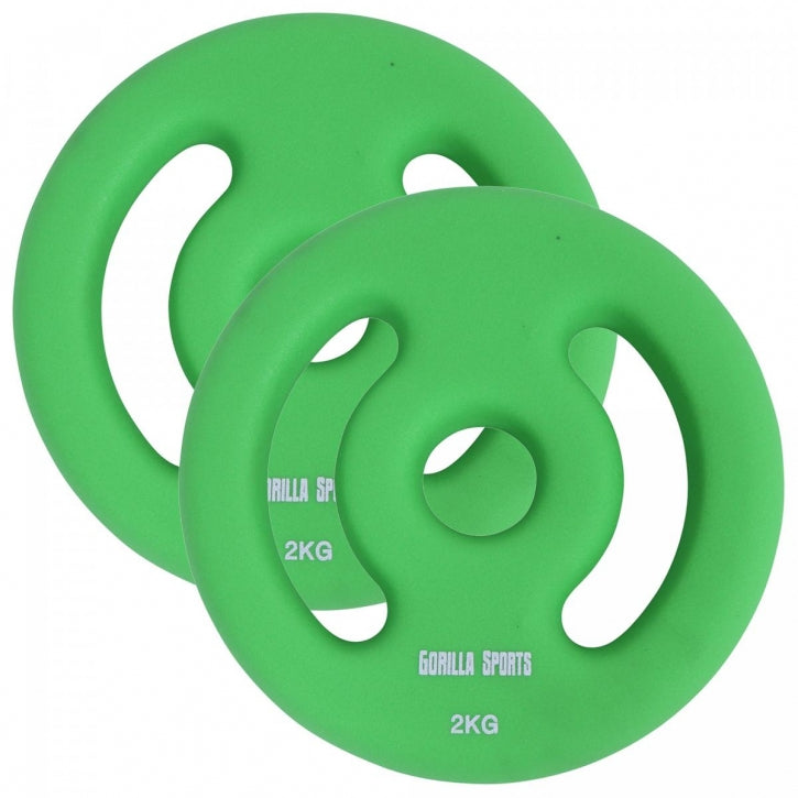 BodyPumpi raskuskettad 2 tk 1–5 kg, 30 mm