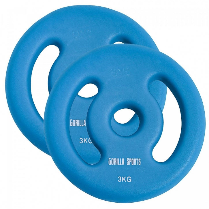 BodyPumpi raskuskettad 2 tk 1–5 kg, 30 mm