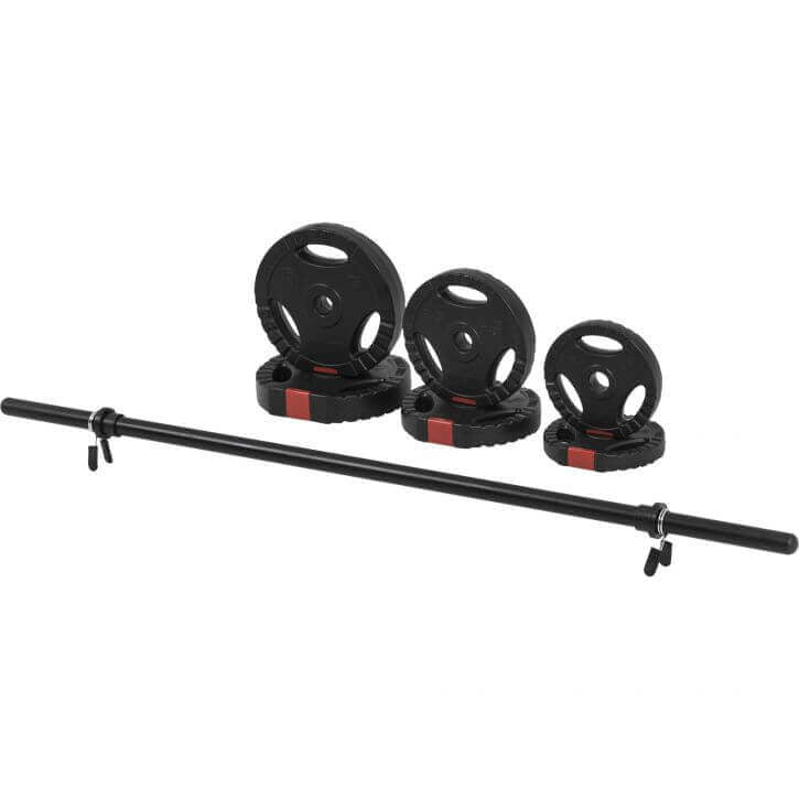 BodyPumpi komplekt 5 x 20 kg tri-grip-raskusketastega