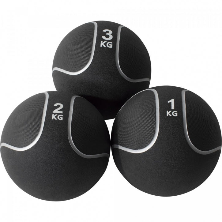 Meditsiinipallide komplekt 1–3 kg, kokku 6 kg