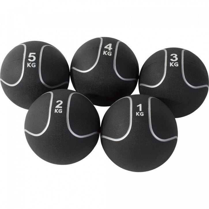 Meditsiinipallide komplekt 1–5 kg, kokku 15 kg