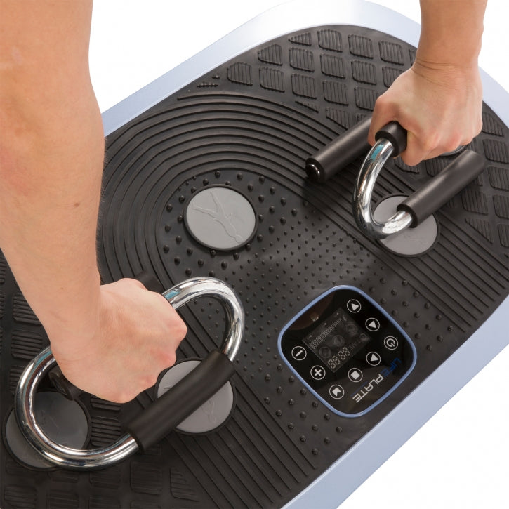LifePlate 4.0 vibratsiooniplaat vastupanurihmadega