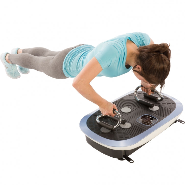LifePlate 4.0 vibratsiooniplaat vastupanurihmadega