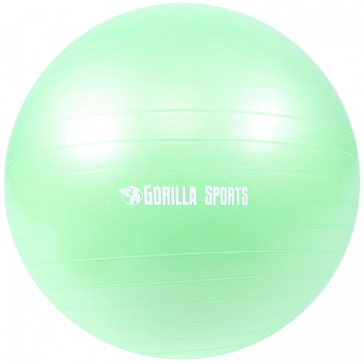 Matt võimlemispall 55 cm pumbaga, mitu värvi