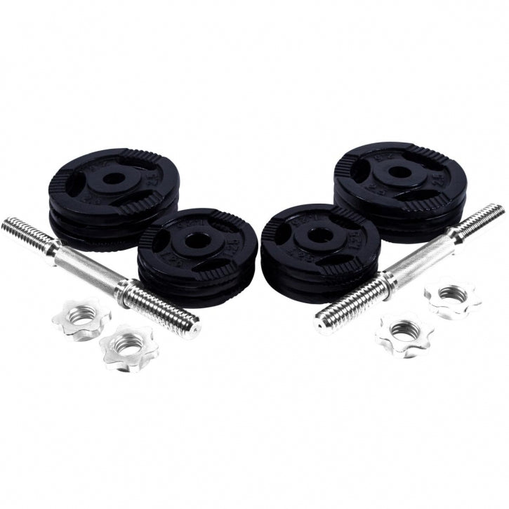 Tri Grip hantlikomplekt 20 kg lisaraskustega