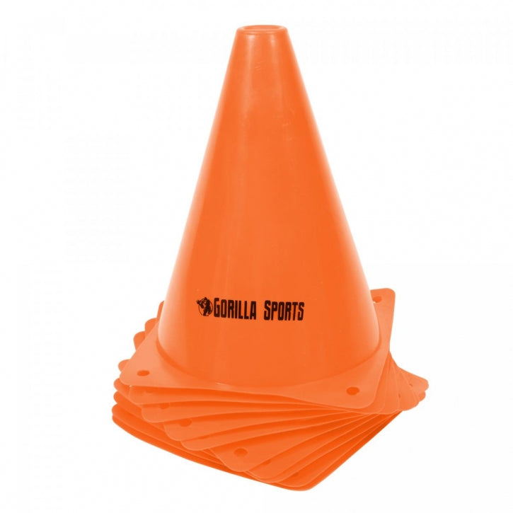 Märgistuskoonused 10 tk, oranž