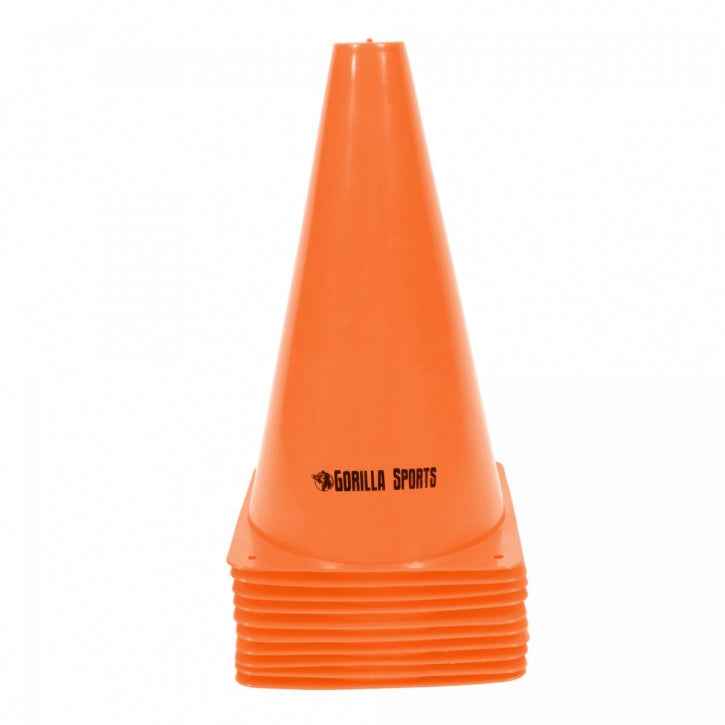 Märgistuskoonused 10 tk, oranž