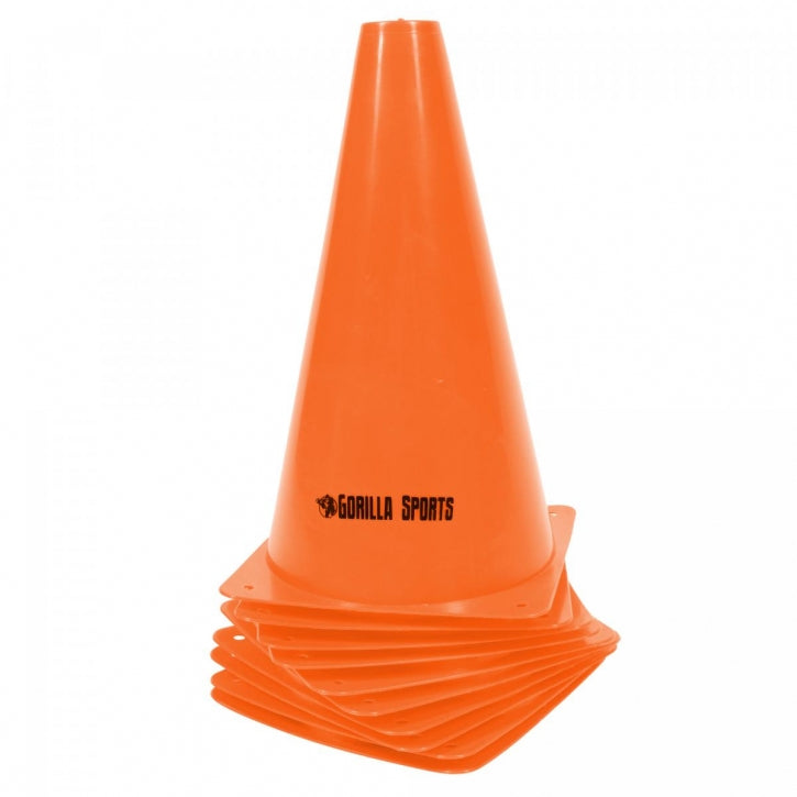 Märgistuskoonused 10 tk, oranž