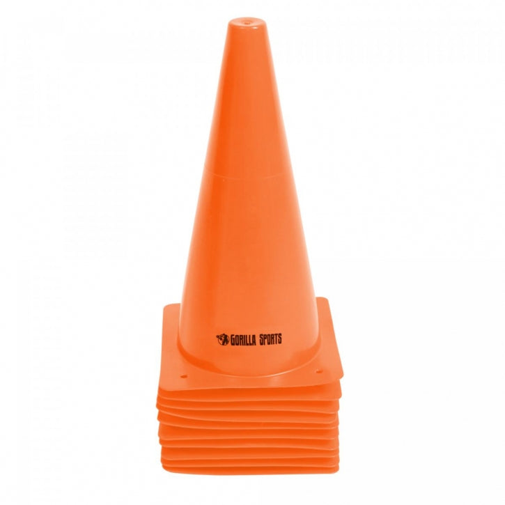 Märgistuskoonused 10 tk, oranž