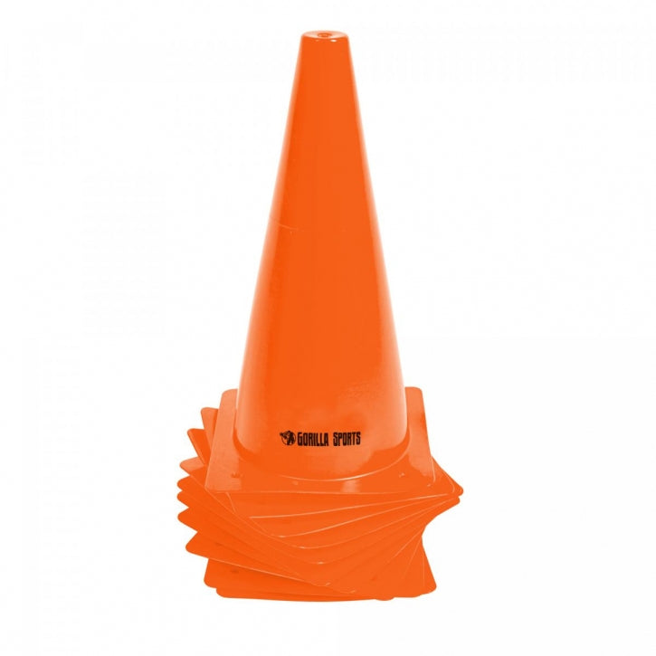 Märgistuskoonused 10 tk, oranž