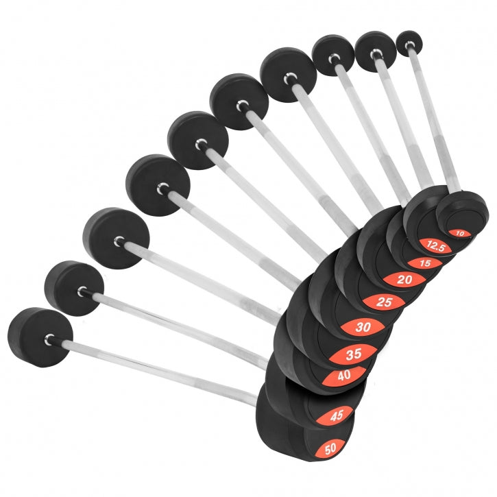 Fikseeritud raskuskang 10–50 kg, 105 cm, 30 mm