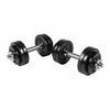 Reguleeritavad malmist hantlid 30 kg, 2 tk