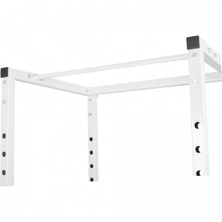 OUTLET - Power Rack -kyykkyhäkki turvaraudoilla ja leuanvetotangolla