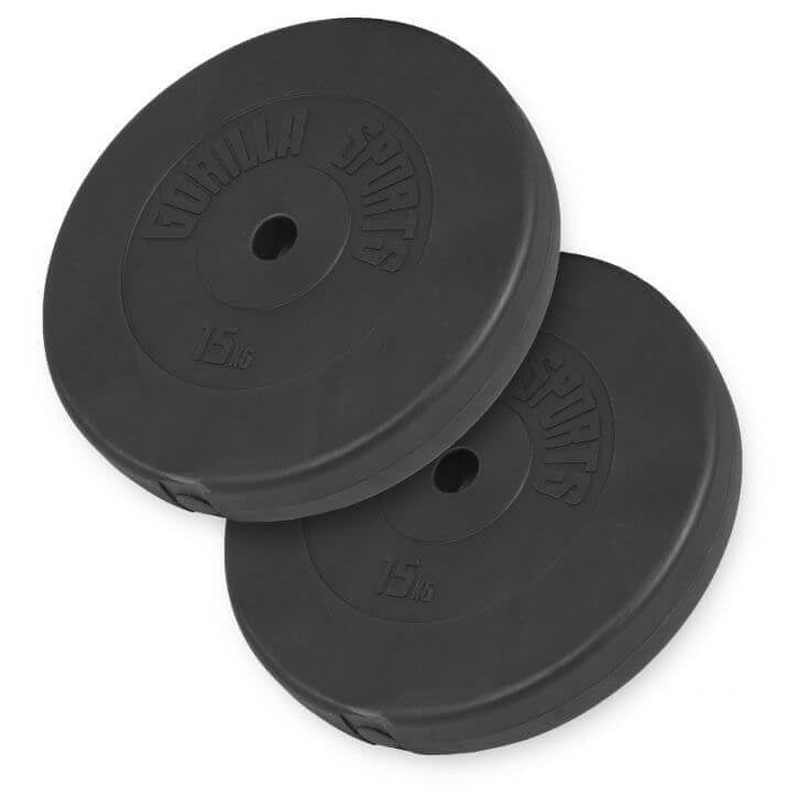 Vinüülist raskuskettad 30 mm, 2 x 15 kg