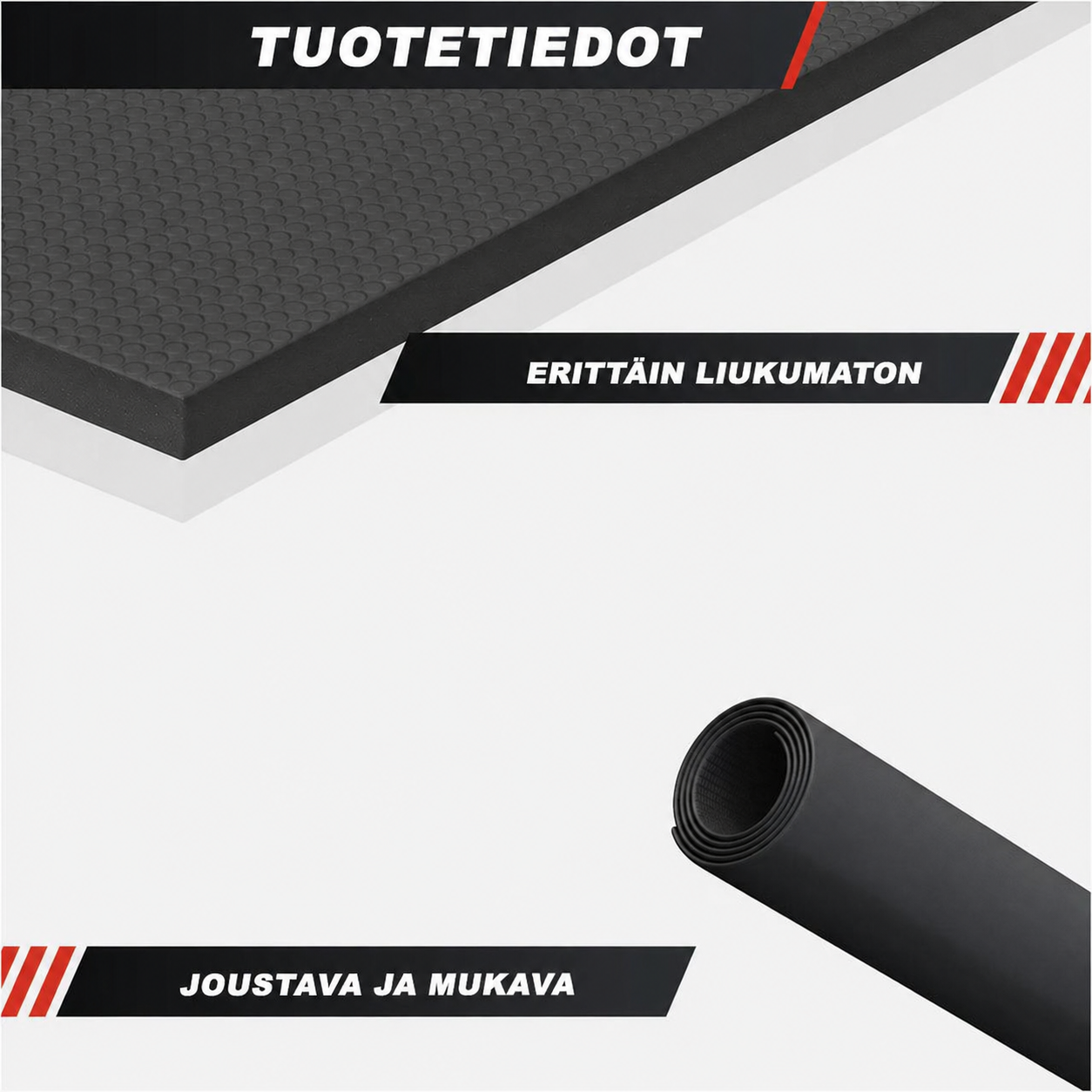 Libisemiskindel põrandakaitsematt 120/180 × 60 cm, paksus 6 mm