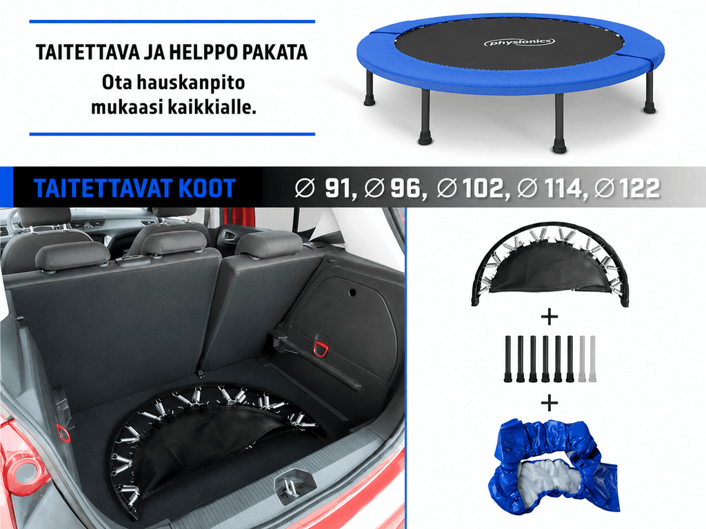 Fitness-batuut 81–122 cm
