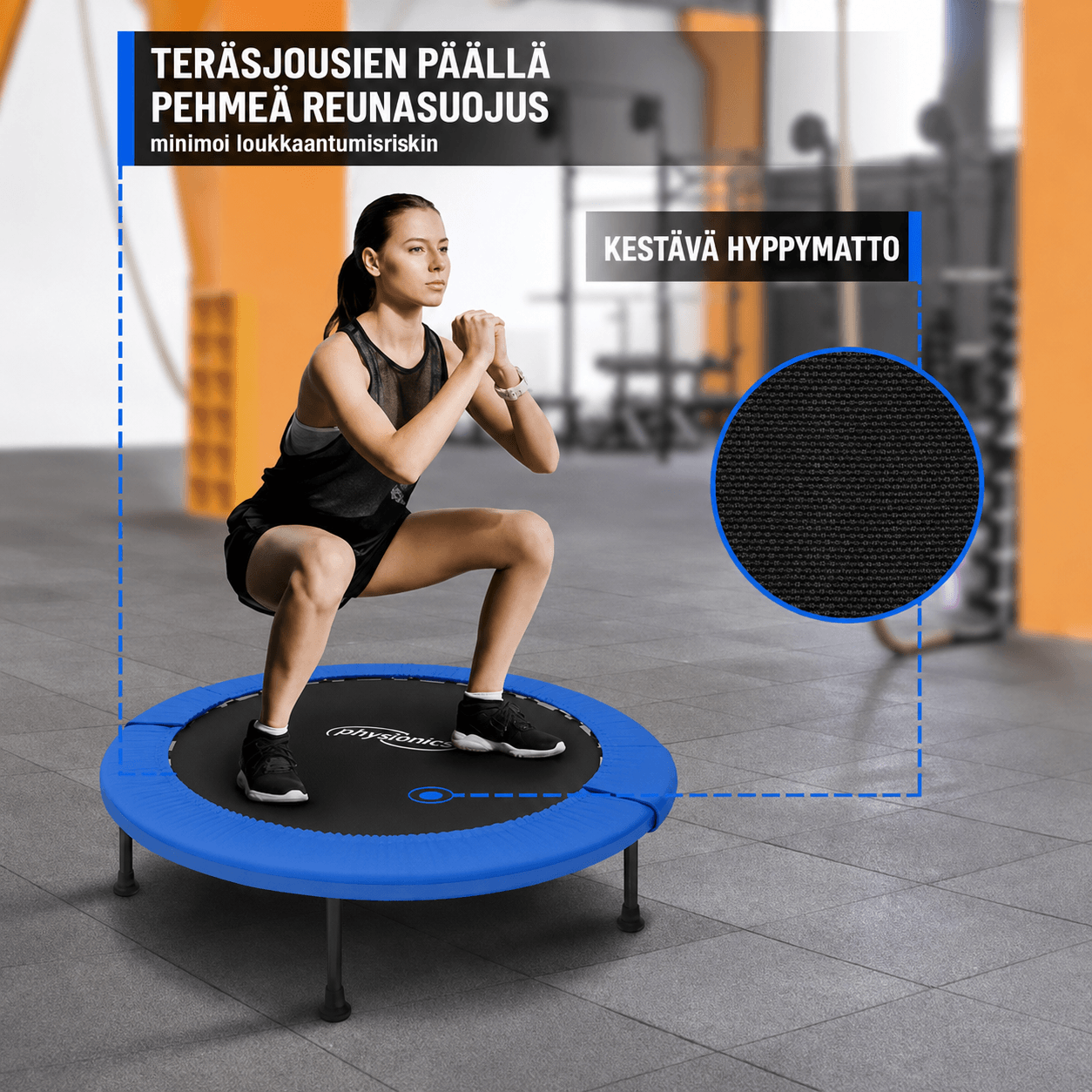 Fitness-batuut 81–122 cm
