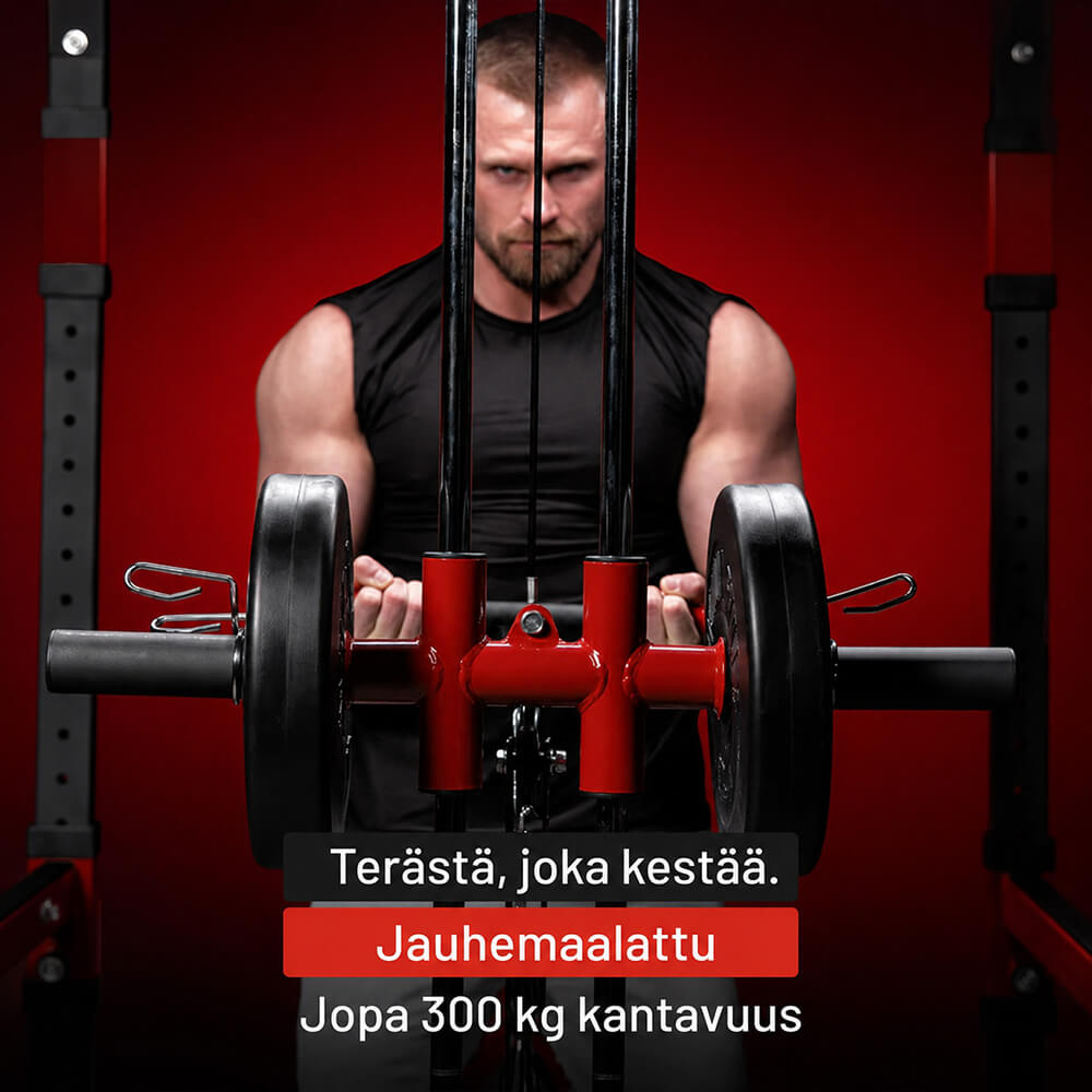 Power Rack kükipuur alumise ja ülemise plokiga