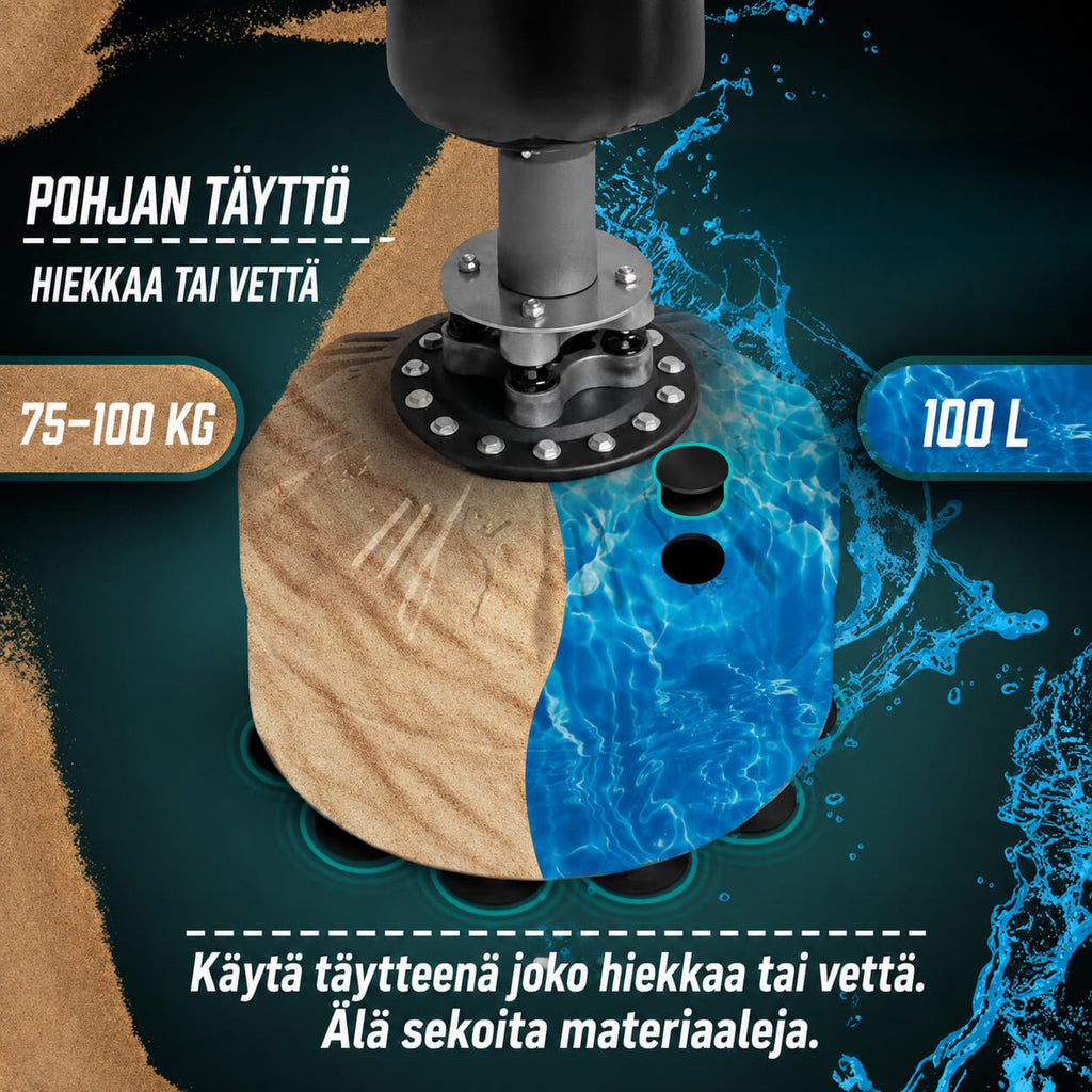 Vapaasti seisova nyrkkeilysäkki 175 cm (ei hintaa)