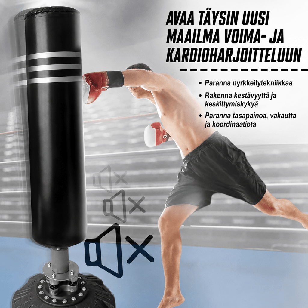 Vapaasti seisova nyrkkeilysäkki 175 cm (ei hintaa)