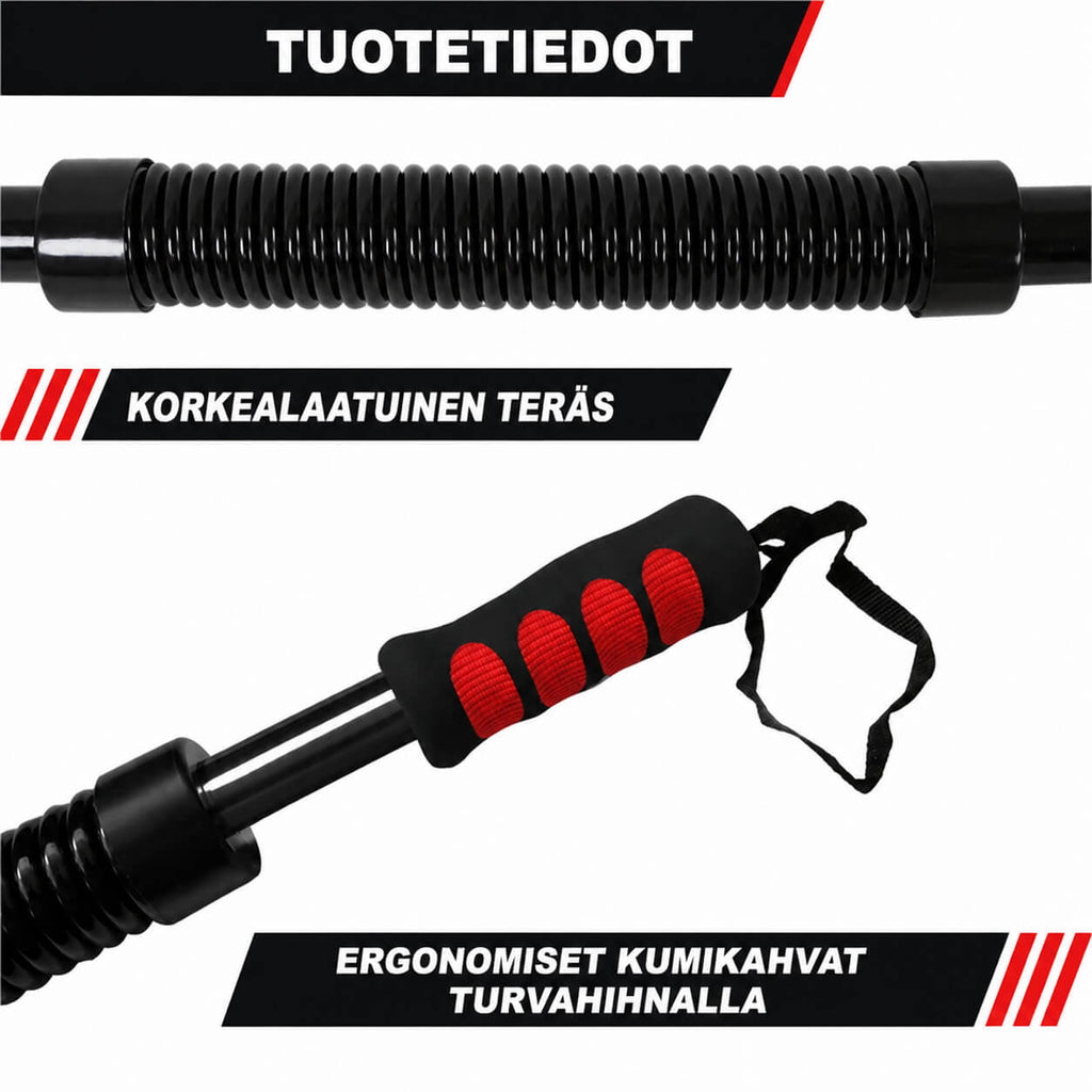 Jõutwister 20/30 kg – painutusvarras ülakeha treeninguks