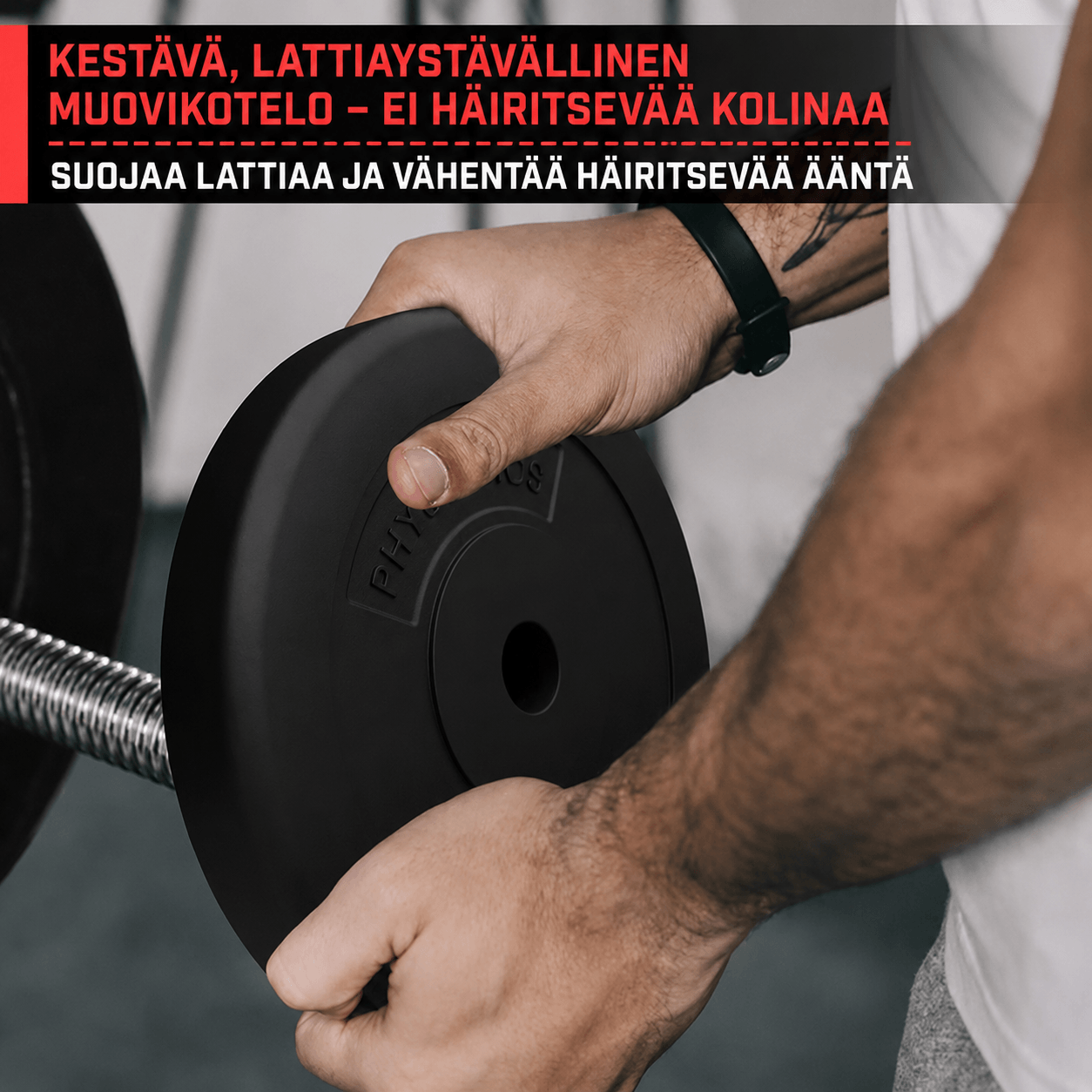 Vinüülkattega raskuskettad 30 mm, 5–30 kg