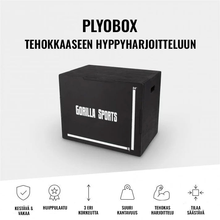 Plyobox / hüppekast 76 x 51 x 60,5 cm