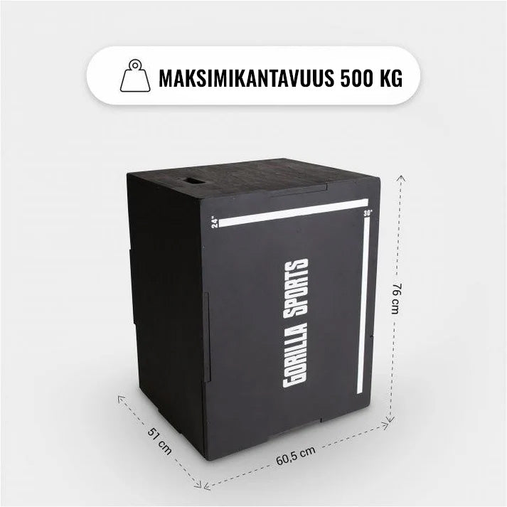 Plyobox / hüppekast 76 x 51 x 60,5 cm