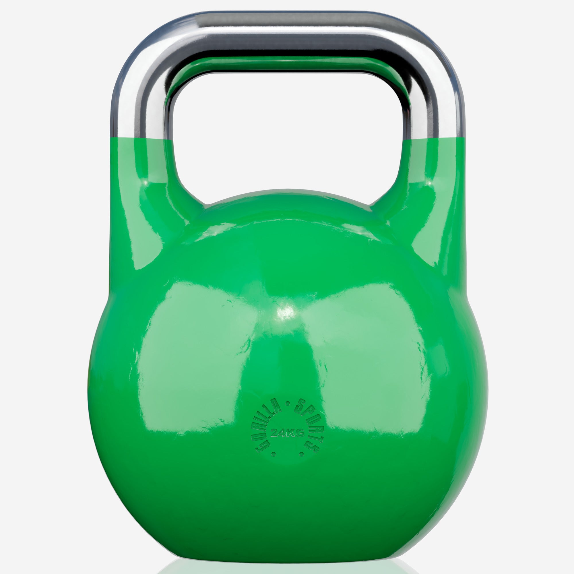 Võistlussangpomm 24 kg, roheline, valatud terasest