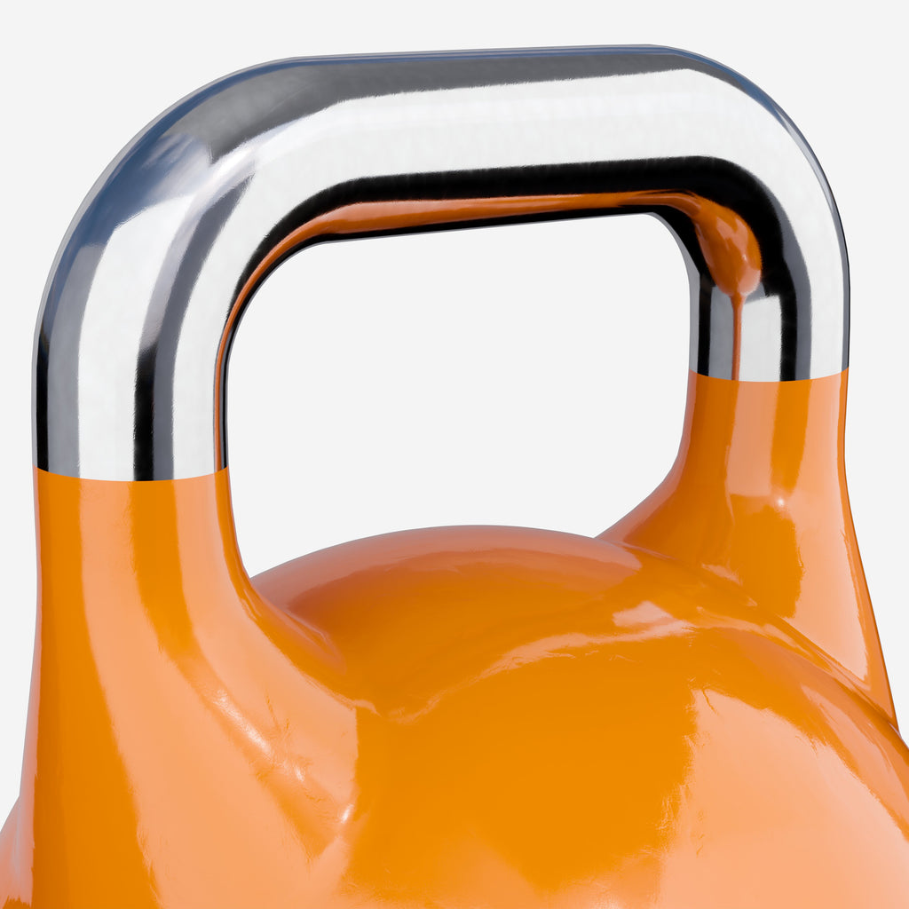 Võistlussangpomm 28 kg, oranž, valatud terasest