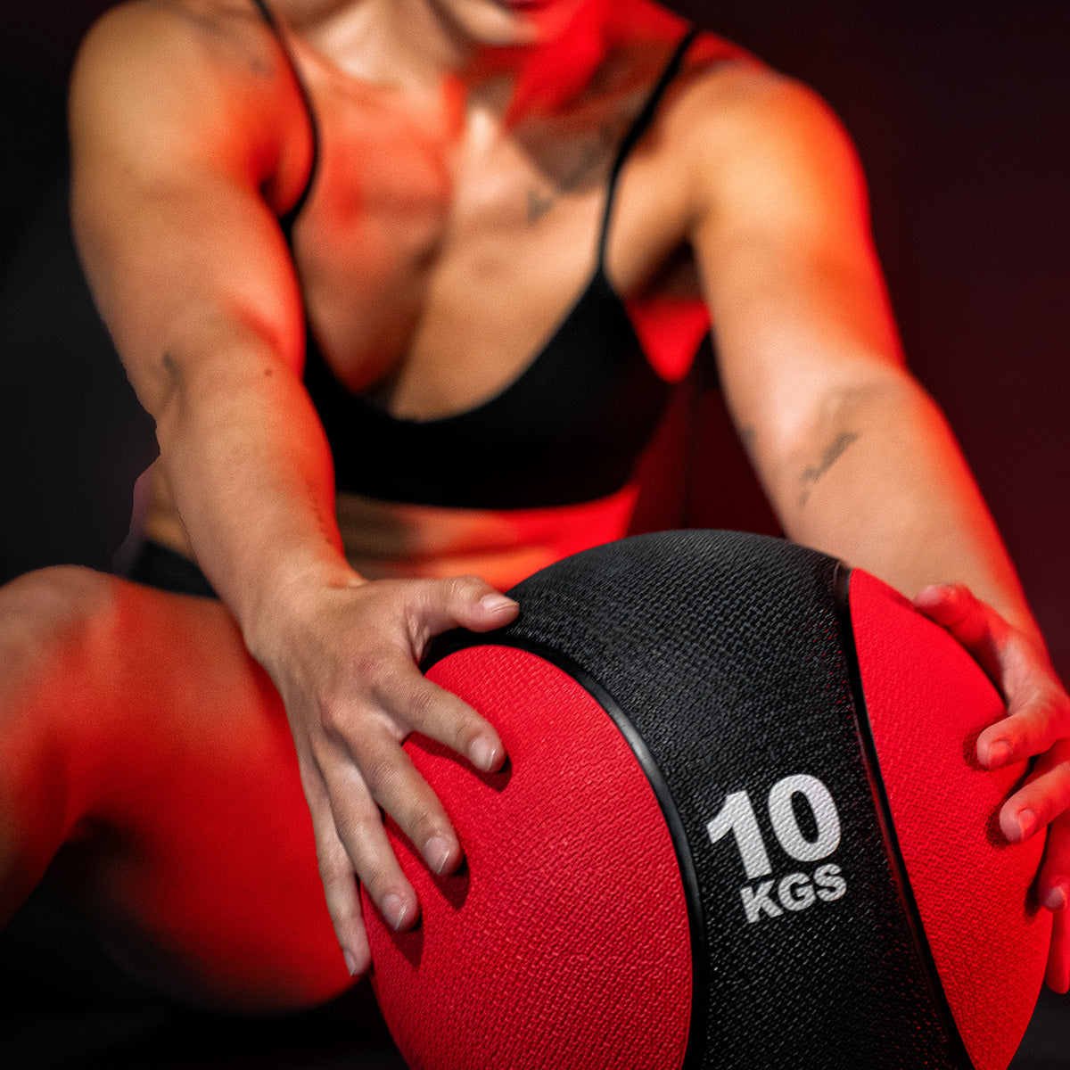 Treeningpall 1–10 kg kummipinnaga