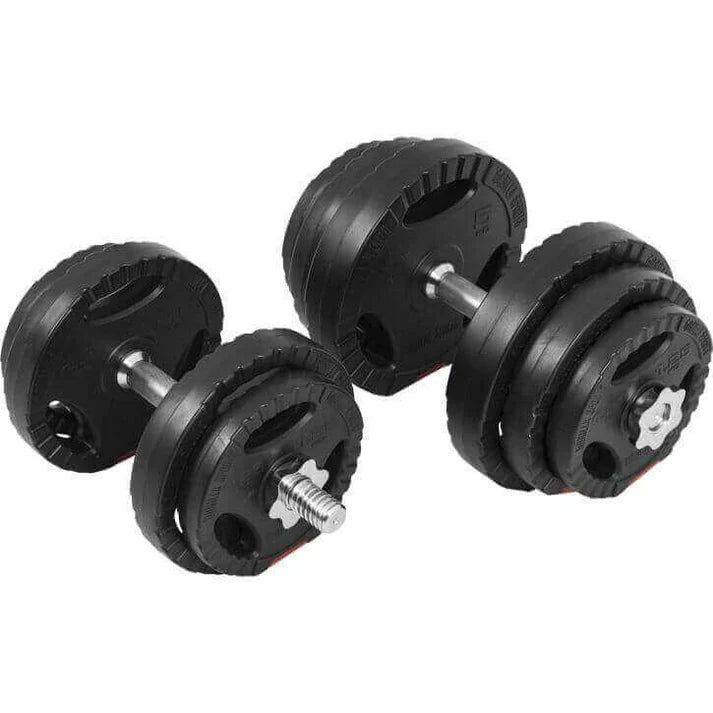 Tri Grip hantlikomplekt 30 kg 35 cm varrastega
