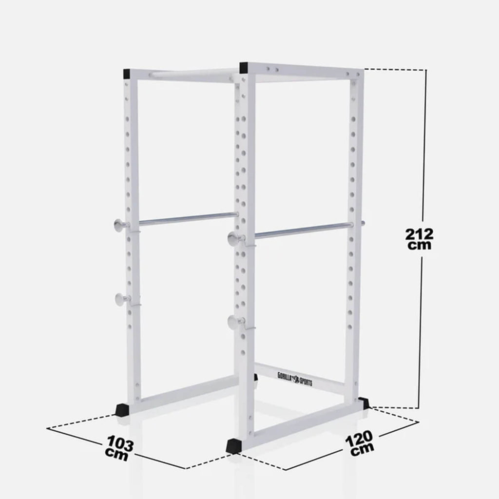 Power Rack kükipuur turvavarraste ja lõuatõmbekangiga