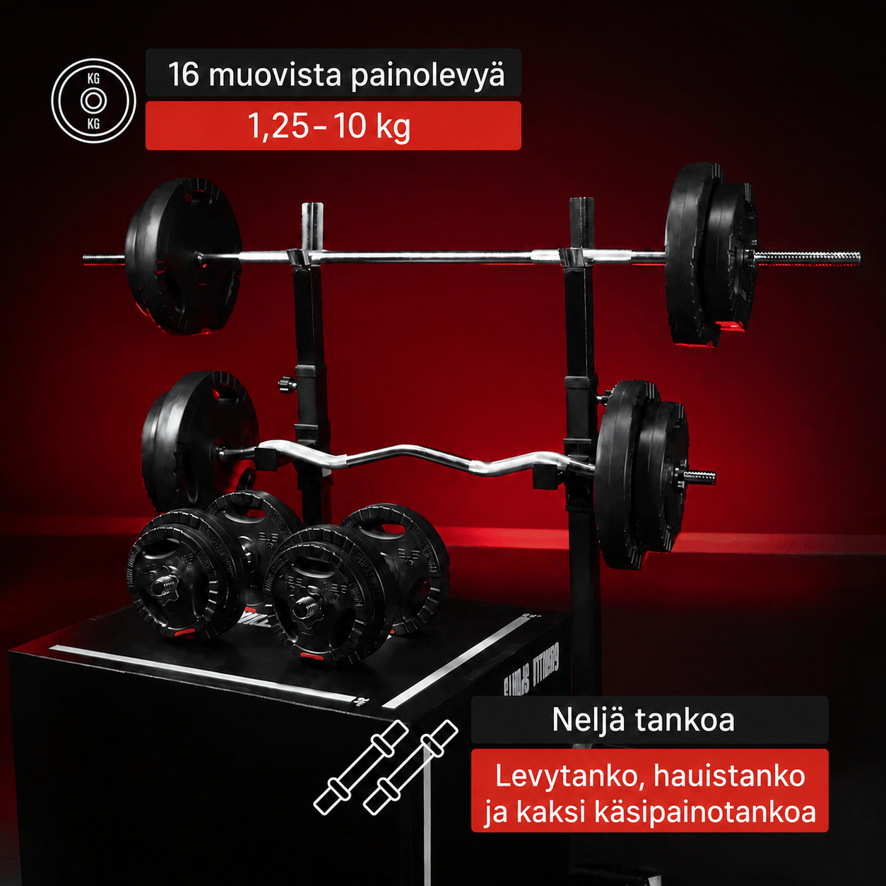 Vinüül Tri Grip kangikomplekt 100 kg