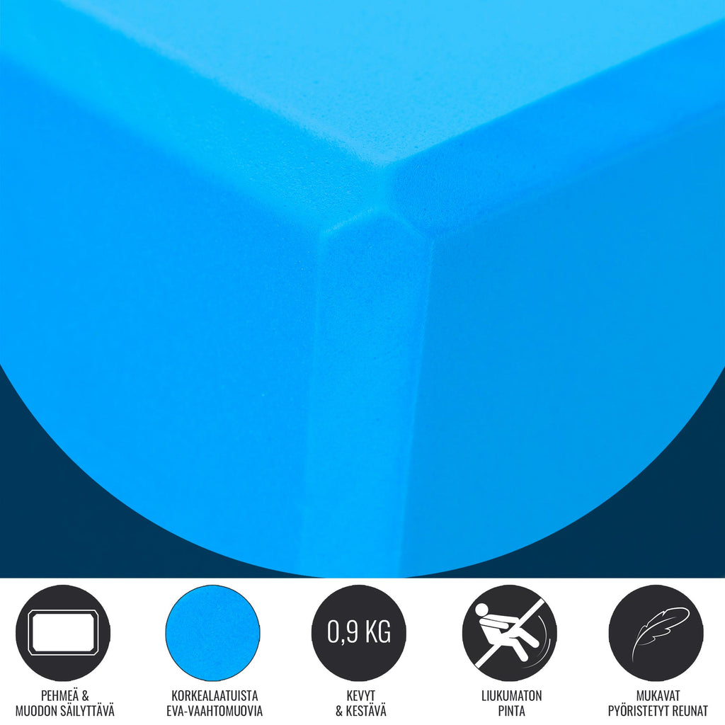 Joogaplokk 23,5 x 15 x 8 cm, oranž